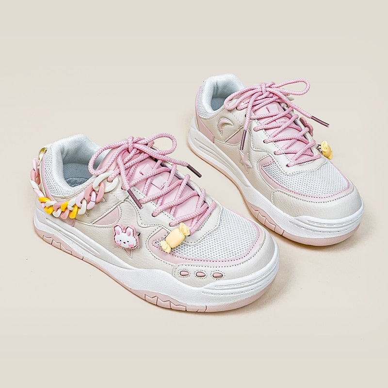 Kawaii Bunny Candy Chain Chunky Shoe Sneaker